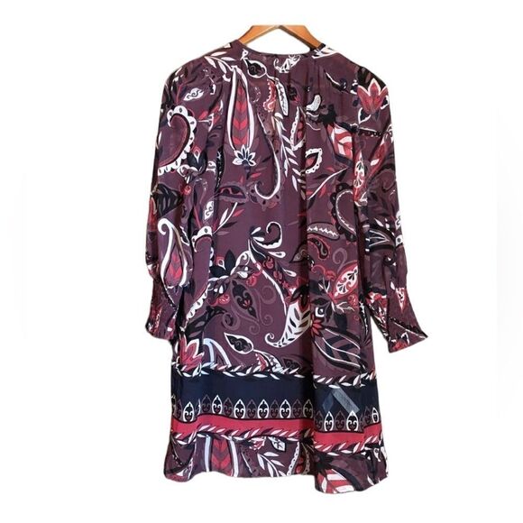 NWT! Loft paisley patterned dress. Size xs petite - Picture 4 of 13